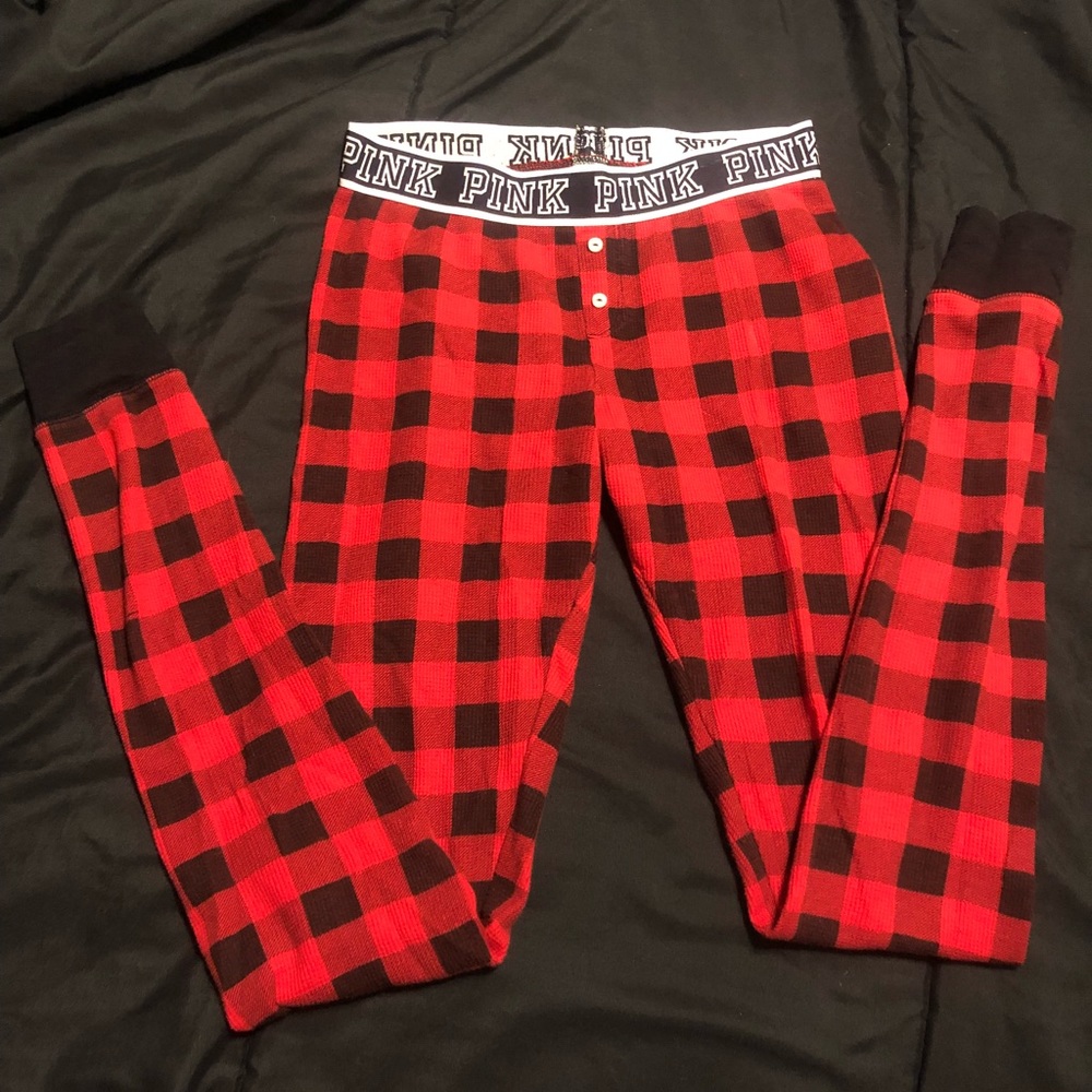 PINK brand flannel pajama bottoms